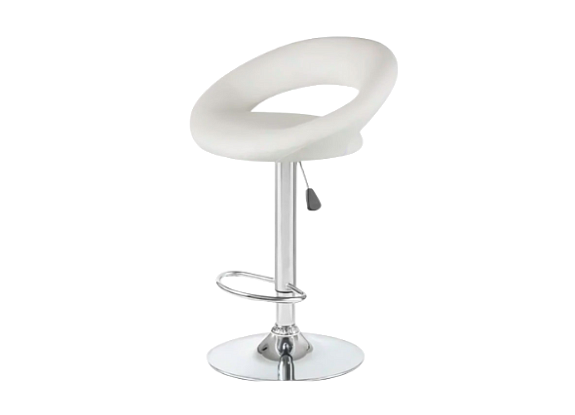 картинка Стул барный Mira белый от компании Рент-Бери