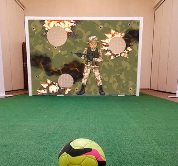 картинка Точный гол 23 февраля от компании Рент-Бери