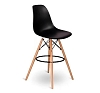 Стул барный Eames черный рис 10