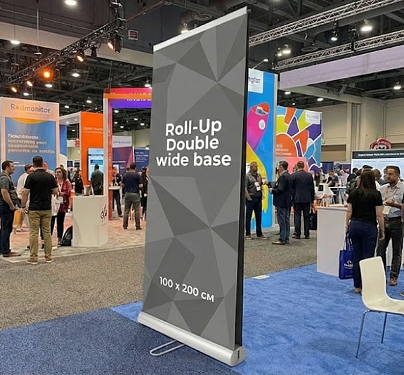 Ролл Ап двойной с широкой стойкой рис 1