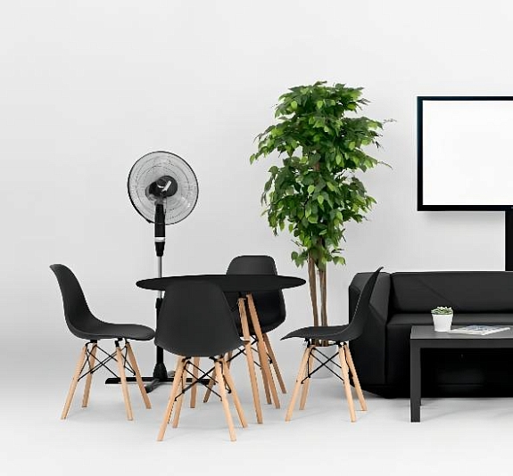 картинка Стол Eames черный от компании Рент-Бери