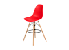 Стул барный Eames красный