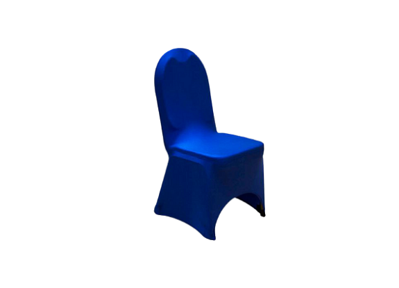 картинка Чехол для стула синий (стрейч) от компании Рент-Бери