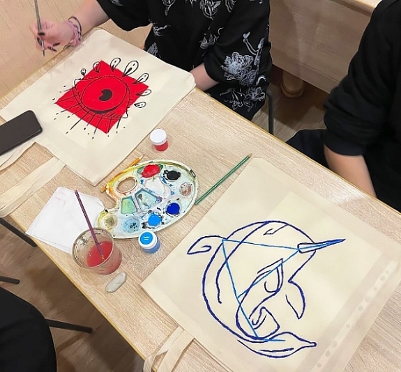 Мастер-класс "Роспись шоппера" рис 2