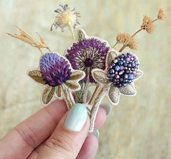 Мастер-класс "Создание брошей" рис 2