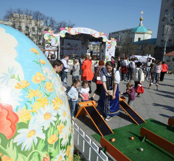 Пасхальная горка рис 1