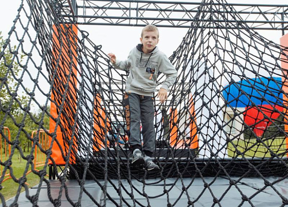 картинка Полоса препятствий «Супер Ниндзя Light» от компании Рент-Бери