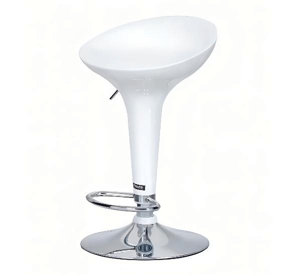 картинка Стул барный Bombo белый от компании Рент-Бери