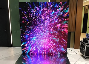 Прямая 3х2,5 светодиодная фотозона