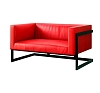 Диван Andrian Black & Red рис 3