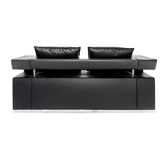 Диван Hi-Tech двухместный черный рис 1