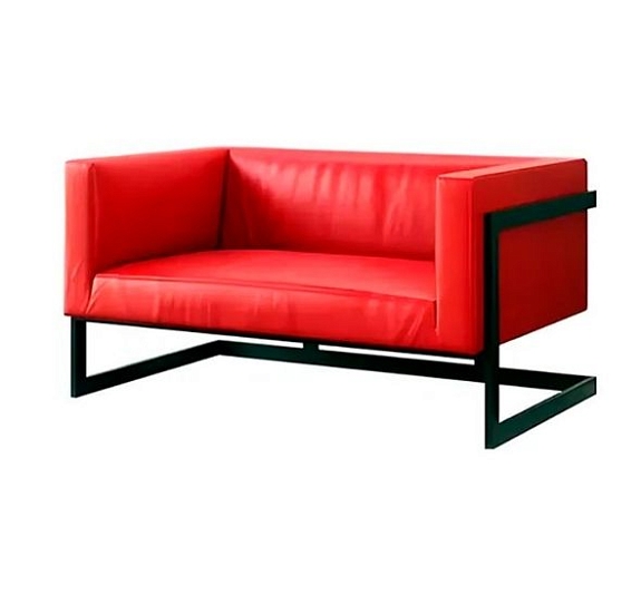 Диван Andrian Black & Red рис 3
