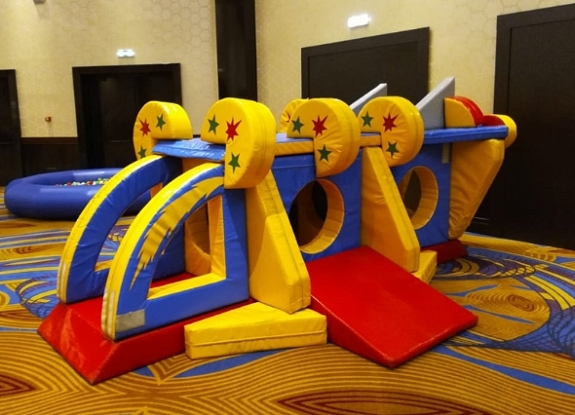 Батут головоломка "Звездолет"