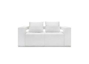 Диван Hi-Tech двухместный белый