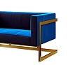Диван Andrian Blue рис 2