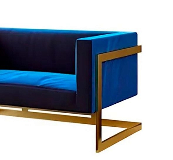 Диван Andrian Blue рис 2