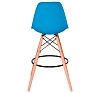 Стул барный Eames синий рис 3