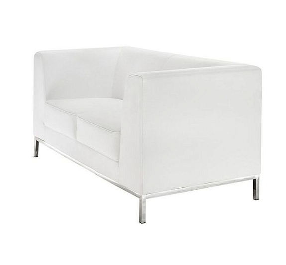 Диван President двухместный белый рис 2