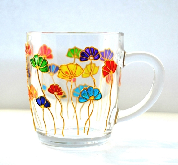 Мастер-класс Роспись кружек и фляжек рис 4