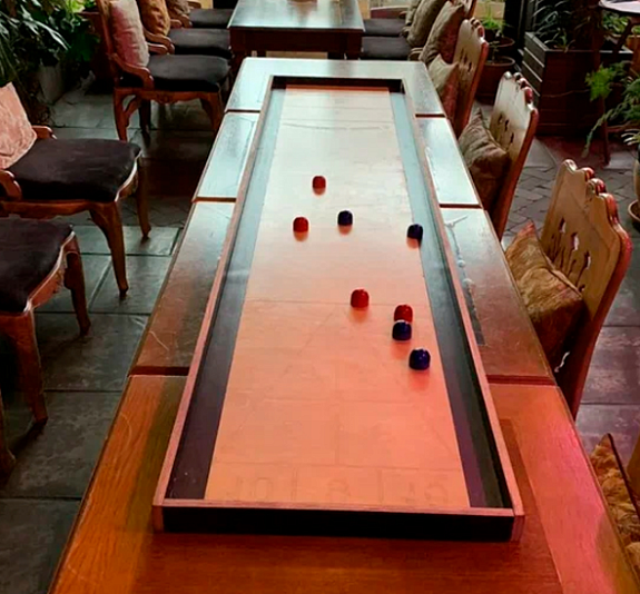 Шаффлборд настольный рис 3