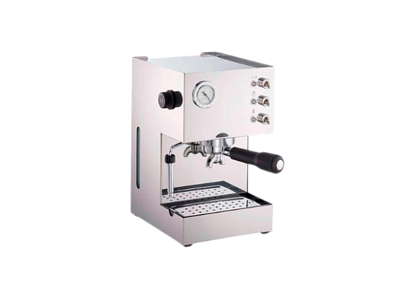 Рожковая кофемашина 2,2 кВт серебристая