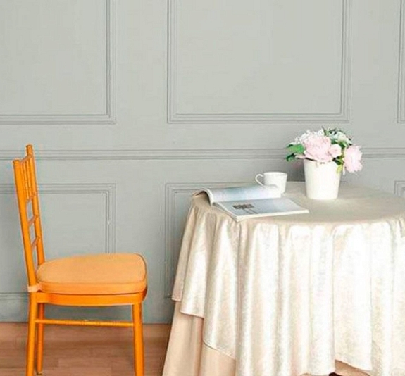 Подушка на стул золотая рис 2