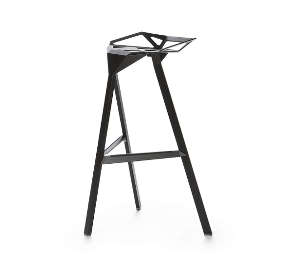 Стул барный One Black рис 3