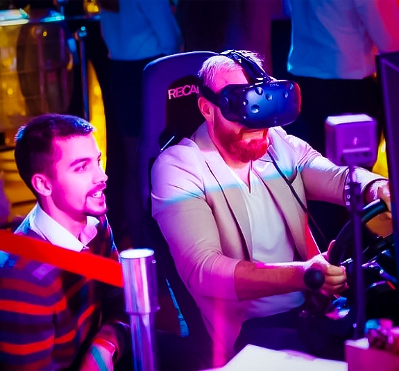 картинка Автосимулятор VR от компании Рент-Бери