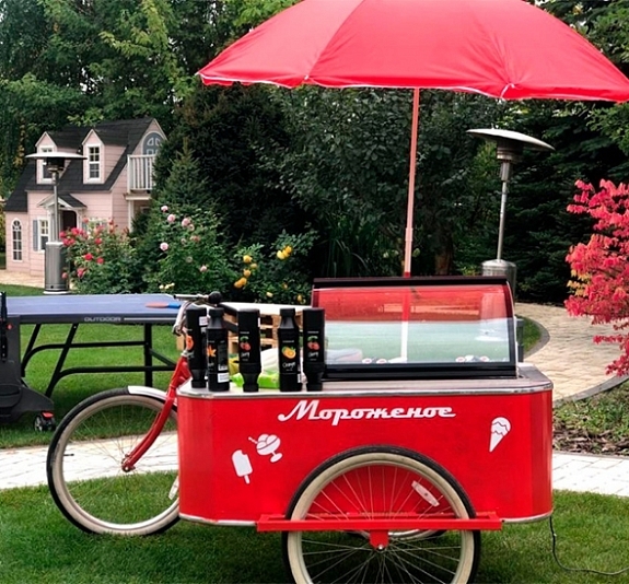 Велотележка для мороженого рис 2