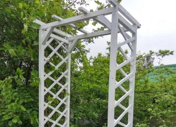 картинка Арка садовая деревянная от компании Рент-Бери