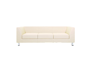 Диван President трехместный белый