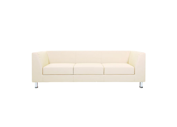 Диван President трехместный белый