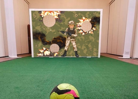 картинка Точный гол 23 февраля от компании Рент-Бери