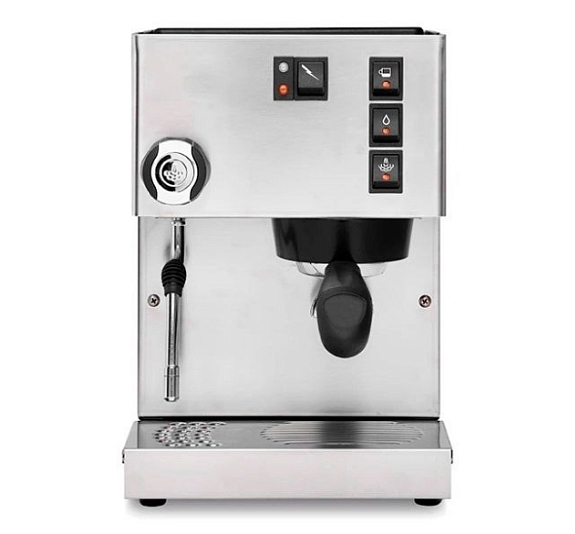 Рожковая кофемашина 1,1 кВт серебристая рис 2