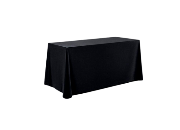 Скатерть прямоугольная черная