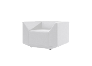 Кресло Diamond белое