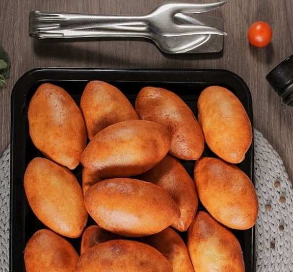 Пирожки с рыбой рис 3