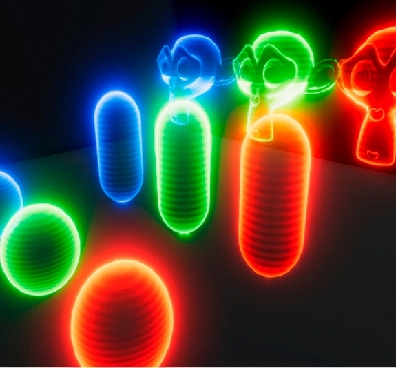 картинка Голографическая стена 3х3 black от компании Рент-Бери