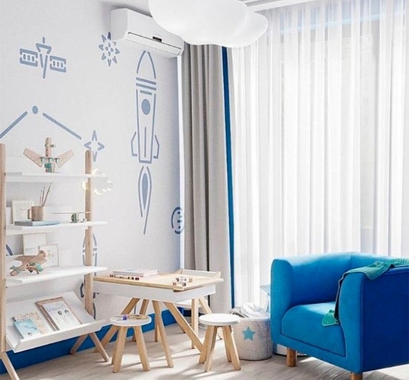 Кресло Cushion Blue рис 2