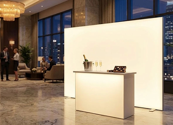 Поп Ап СегВолл с подсветкой