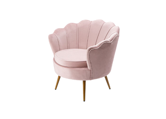 Кресло Shell Pink
