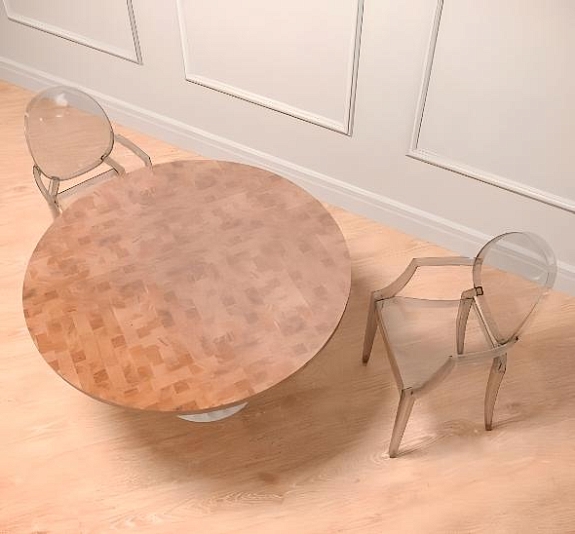 картинка Стол со столешницей из дуба от компании Рент-Бери