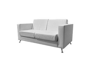 Диван Cube двухместный белый