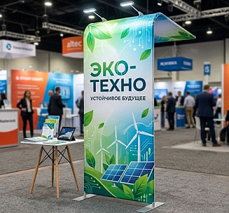 Стенд Altec ARH-1 - Арка 2 светильника и с односторонней печатью