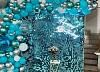 Фотозона Пайетки бирюза
