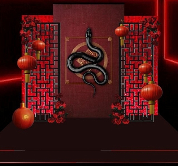 Фотозона "Китайский змей 2025" рис 10