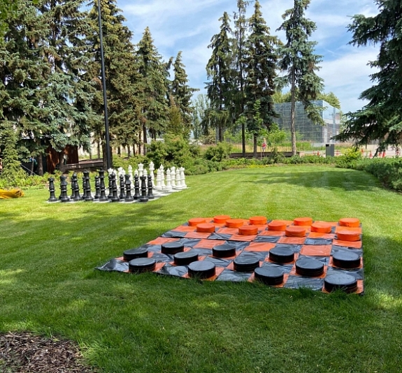 картинка Гигантские шашки от компании Рент-Бери