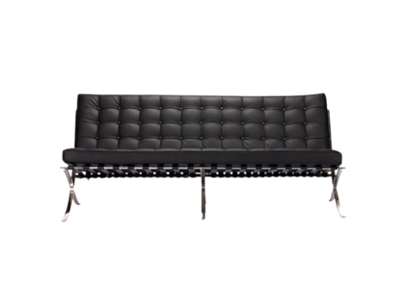 Диван Barcelona Loveseat sofa black