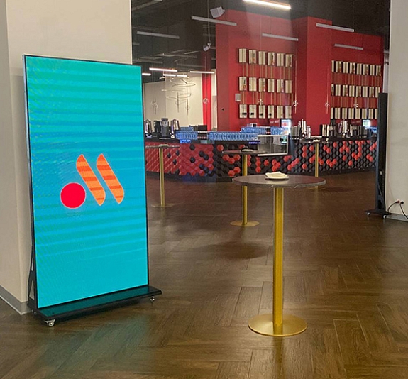 Видеопилон 1x2м. Шаг 2,5 рис 6