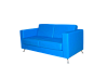 Диван Cube двухместный голубой